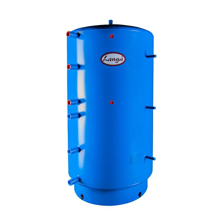 Akkumuleringstank med sanitetsspiral - 1000 liter